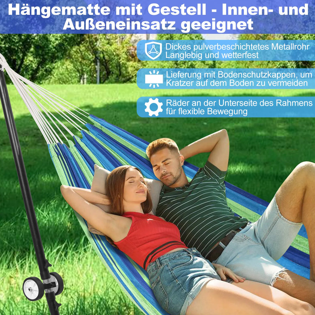 Sonnewelt - Set Amaca con Supporto, Portata fino a 200 kg