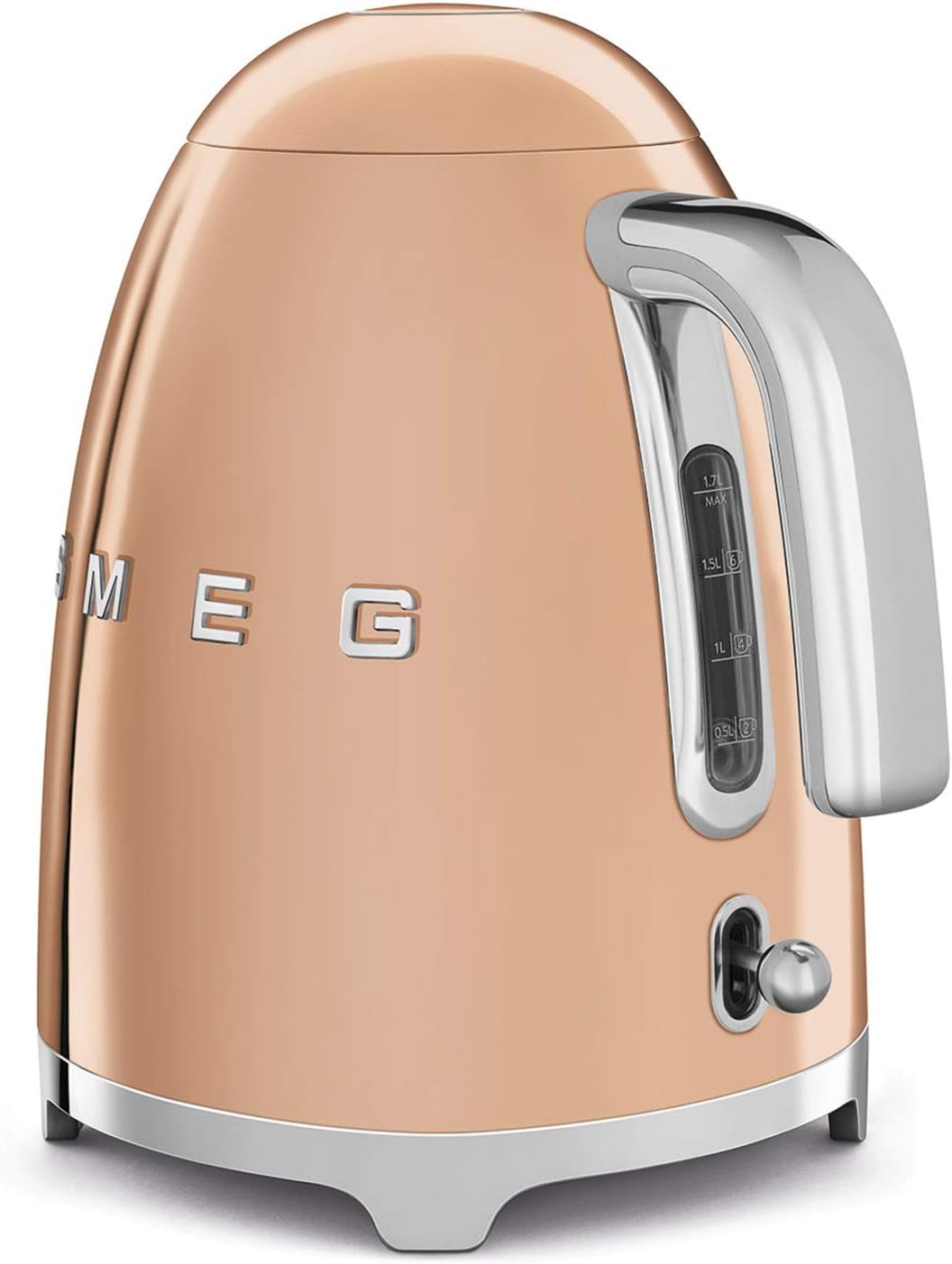 Smeg, 2x2 TSF01CREU - Tostapane, 2 scomparti per 2 fette, 6 livelli di doratura, funzione riscaldamento, funzione scongelamento e bagel, vassoio raccoglibriciole, 950W, Crema