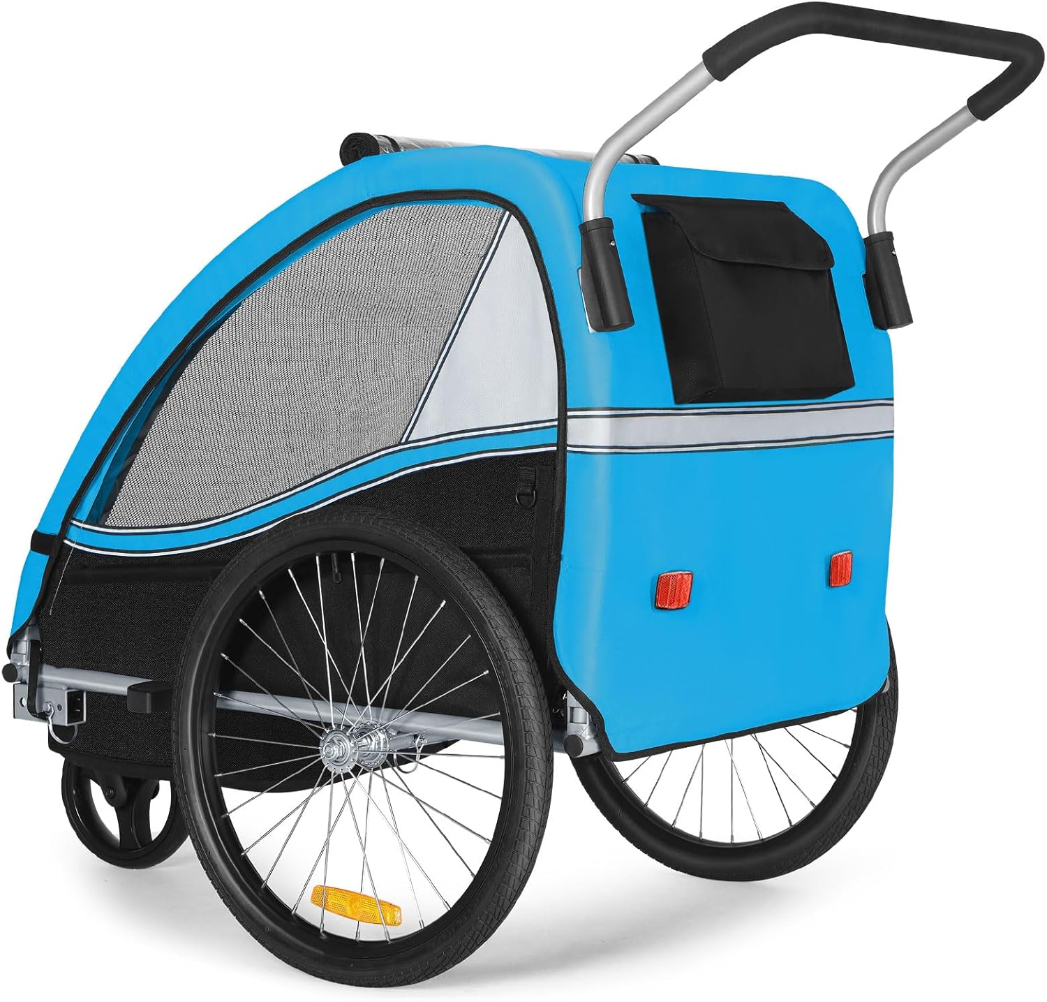 Tiggo VS 2 in 1 Rimorchio per bambini Rimorchio per bici Rimorchio con set passeggino Jogger 50202