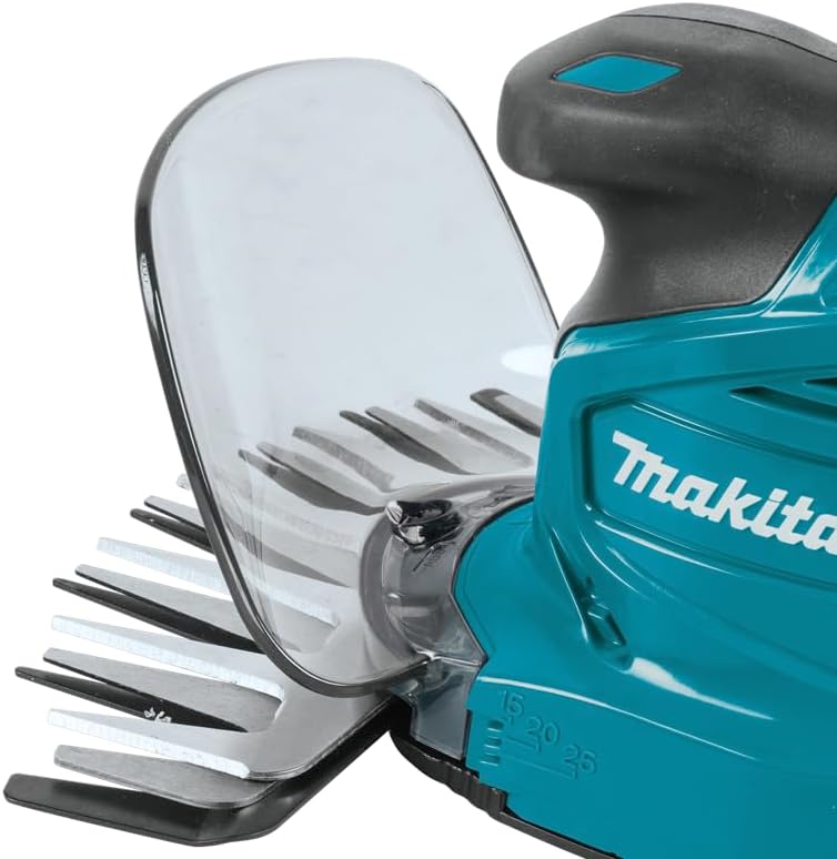 Makita UM600DSMEX Akku-Gras-Strauchschere 12V max, 4,0 Ah, 2 Akkus BL1041B, Ladegerät DC10SB, inklusive Schnittgutsammler