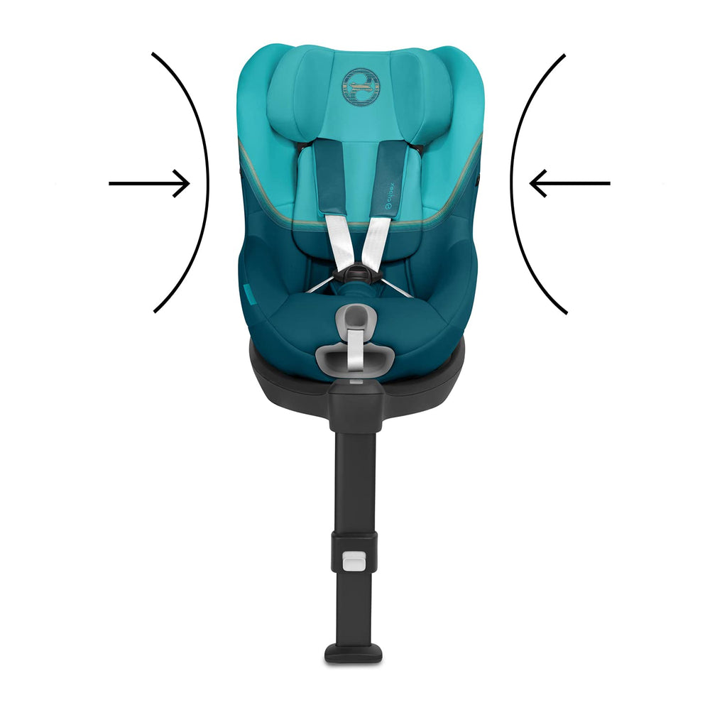 CYBEX Gold Kinder-Autositz Sirona S2 i-Size, Ab ca. 3 Monaten bis 4 Jahren, Max. 18 kg, SensorSafe kompatibel, Granite Black