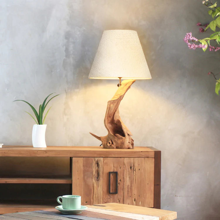 Design Treibholz Wurzellampe ZOILA Hhe 65 cm