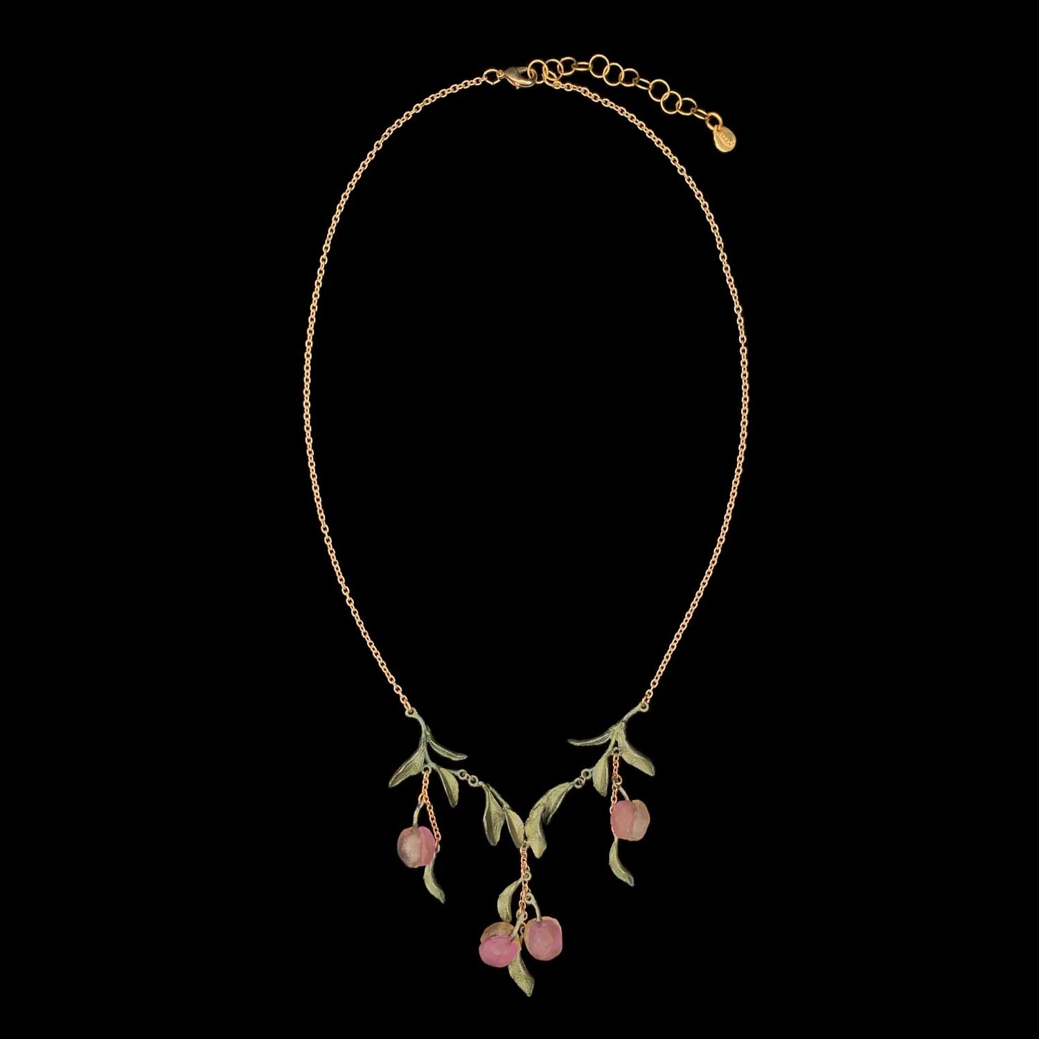 Pfirsich Collier