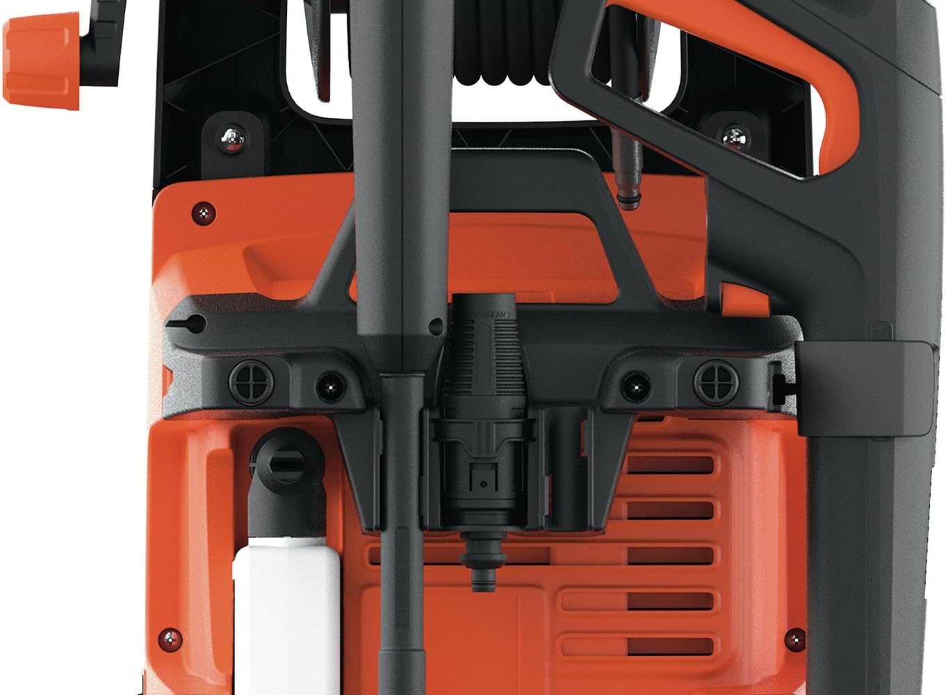 BLACK+DECKER Hochdruckreiniger BXPW2200PE mit Patio Cleaner Deluxe und Feste Bürste (2200 W, 150 bar, 440 l/h)