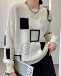 Weier Pullover für Damen