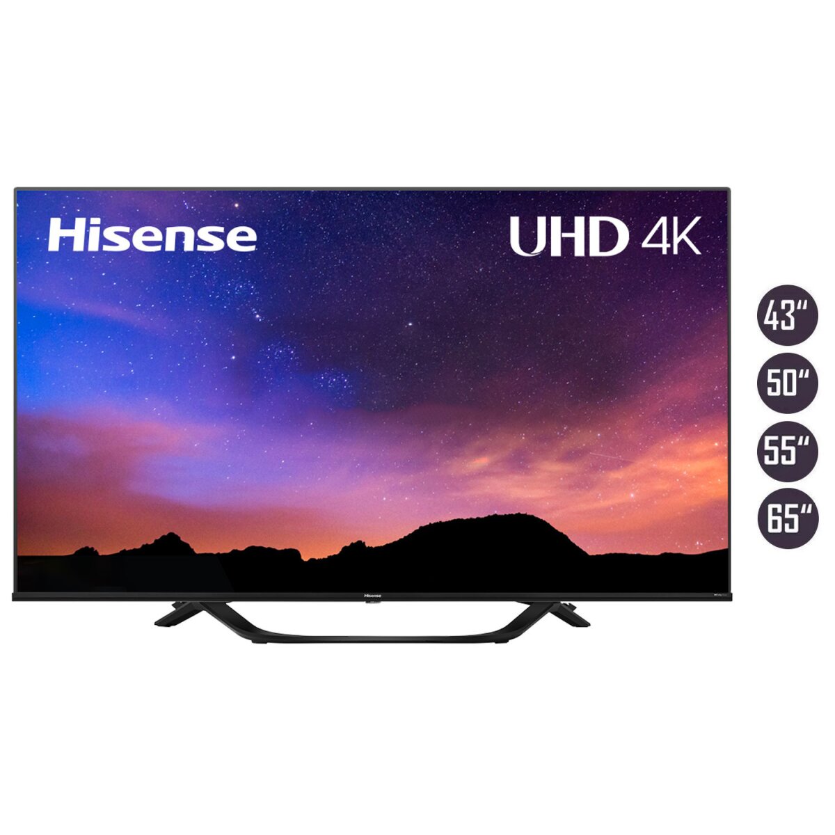 Hisense UHD Smart TV «A66H» con assistente vocale - Prodotto di classe B