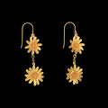 Orecchini Gelber Sterntaler - 2 Fiori