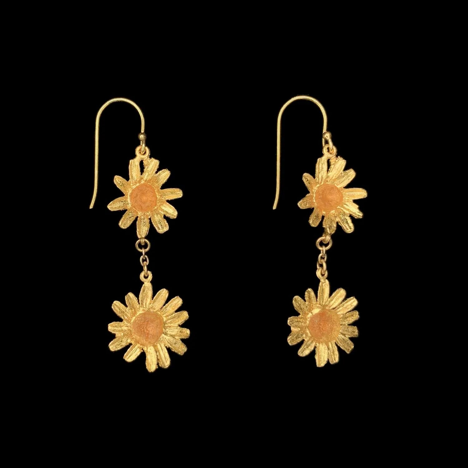 Orecchini Gelber Sterntaler - 2 Fiori