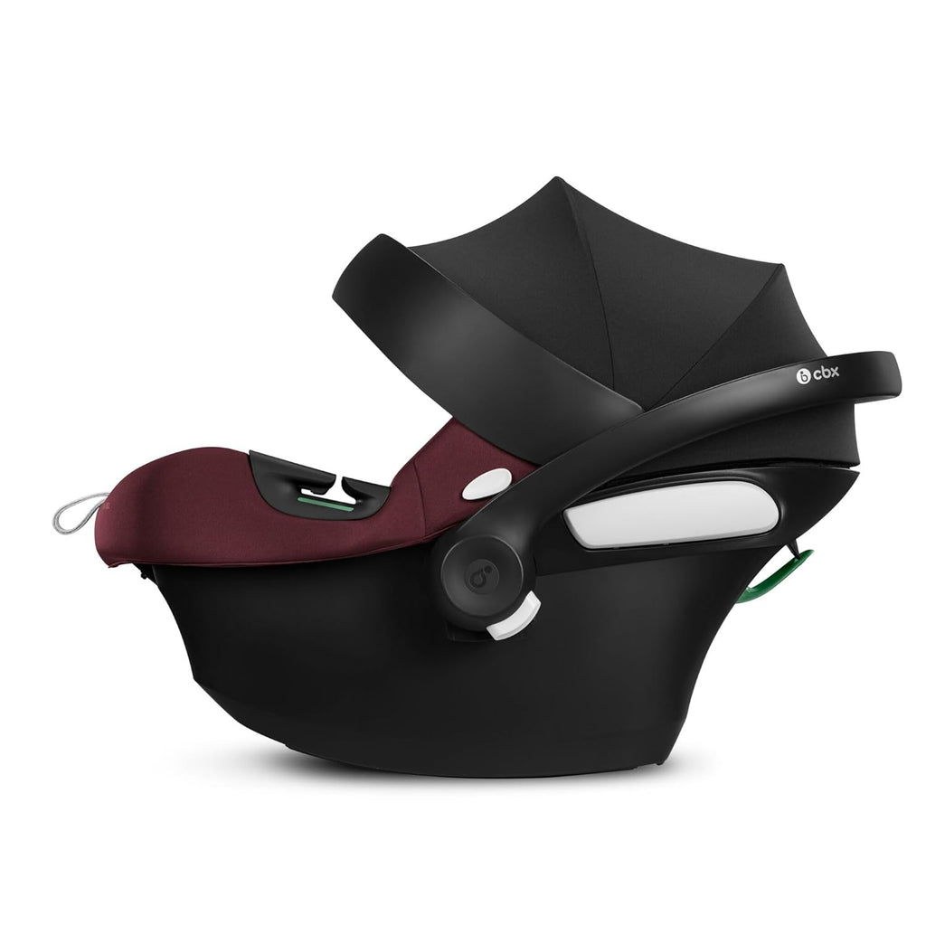 CBX by CYBEX Seggiolino Auto Aton B2 i-Size, Dalla nascita fino a ca. 24 mesi, Max. 13 kg, Inclusivo riduttore neonato, Compatibile con SensorSafe, Rosso