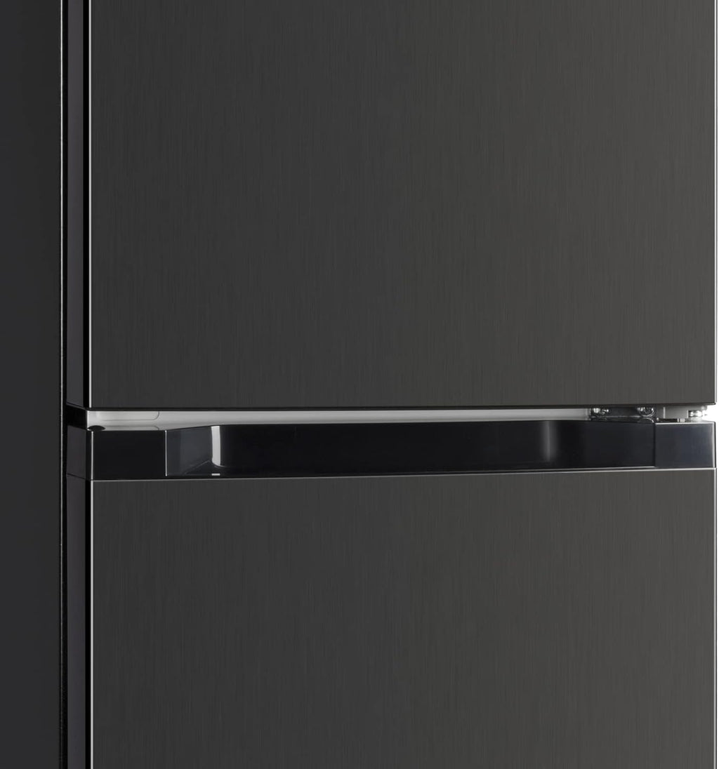 CHIQ CTT107BC Frigorifero Piccolo 107 Litri, Altezza 84 cm, Profondità 55 cm, Ingombro di soli 0,3 ㎡, Micro-Congelatore, Vario Box, 7 Livelli di Controllo della Temperatura, Silenzioso, 87 kWh/anno, Nero