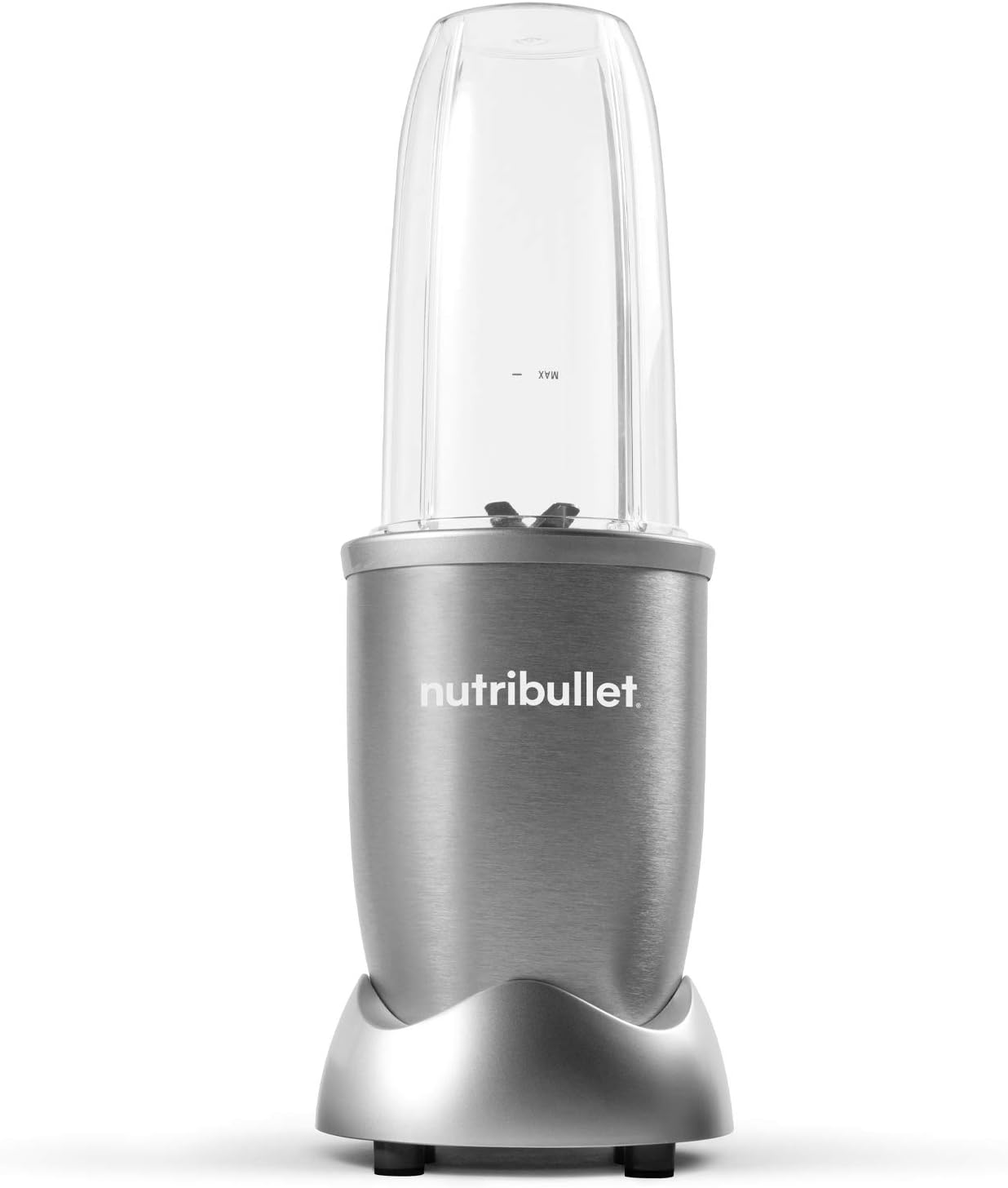 nutribullet Pro, 900 Watt, Facile e veloce da usare, Compatto, Facile da pulire, Con bicchiere da 700 ml, Frullatore per smoothie, Mixer elettrico, NB904B, Nero