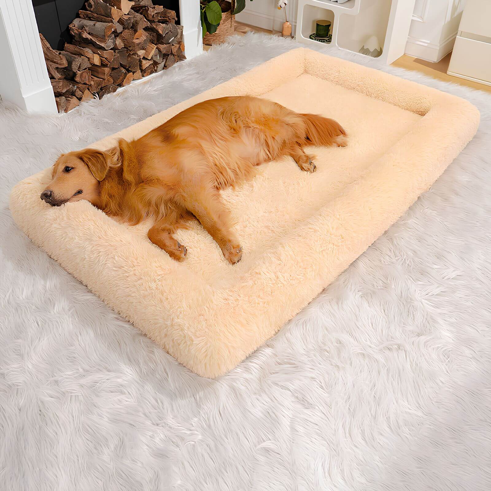 LuxSleep - Groes, komfortables Hundebett für erholsamen Schlaf