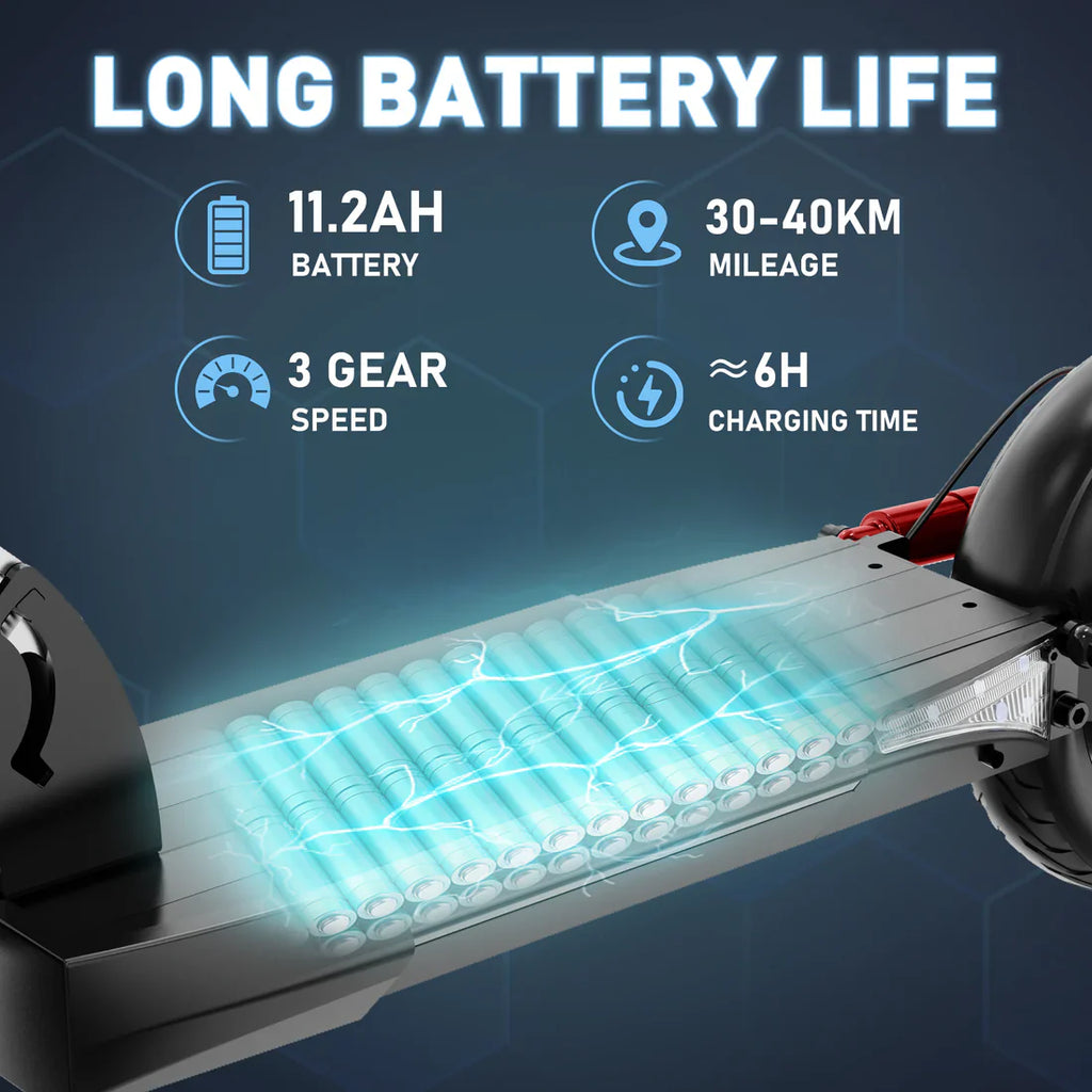 Monopattino elettrico HITWAY HB24 con sedile – Motore da 800W, Batteria da 48V