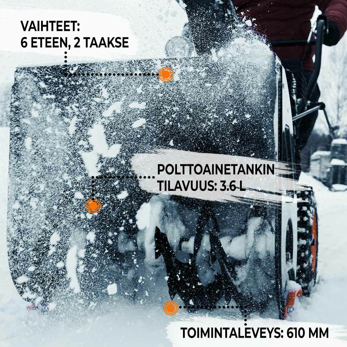Fornorth Schneefräse S6600