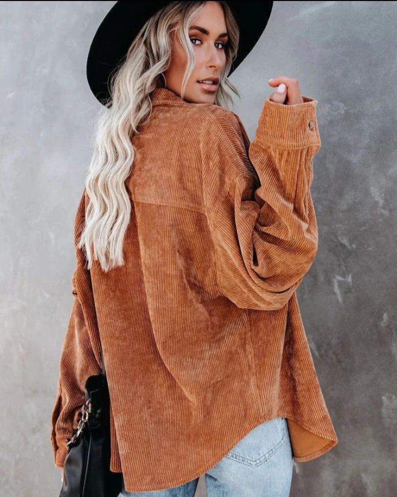 Lizzie - Vintage-Samthemd