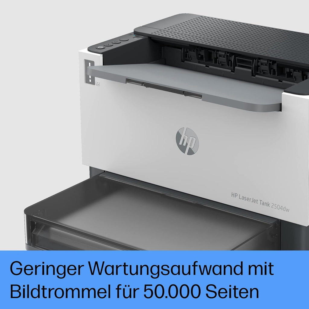 HP Laserjet Tank MFP 2604dw Laserdrucker, Drucker, Scanner, Kopierer, HP Smart App, inklusive Original HP Toner für bis zu 5000 Seiten, 23 Seiten/Min, beidseitig drucken, bis 600 x 600 DPI, Monochrom