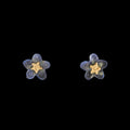 Vergissmeinnicht Ohrstecker - Kleine Blume