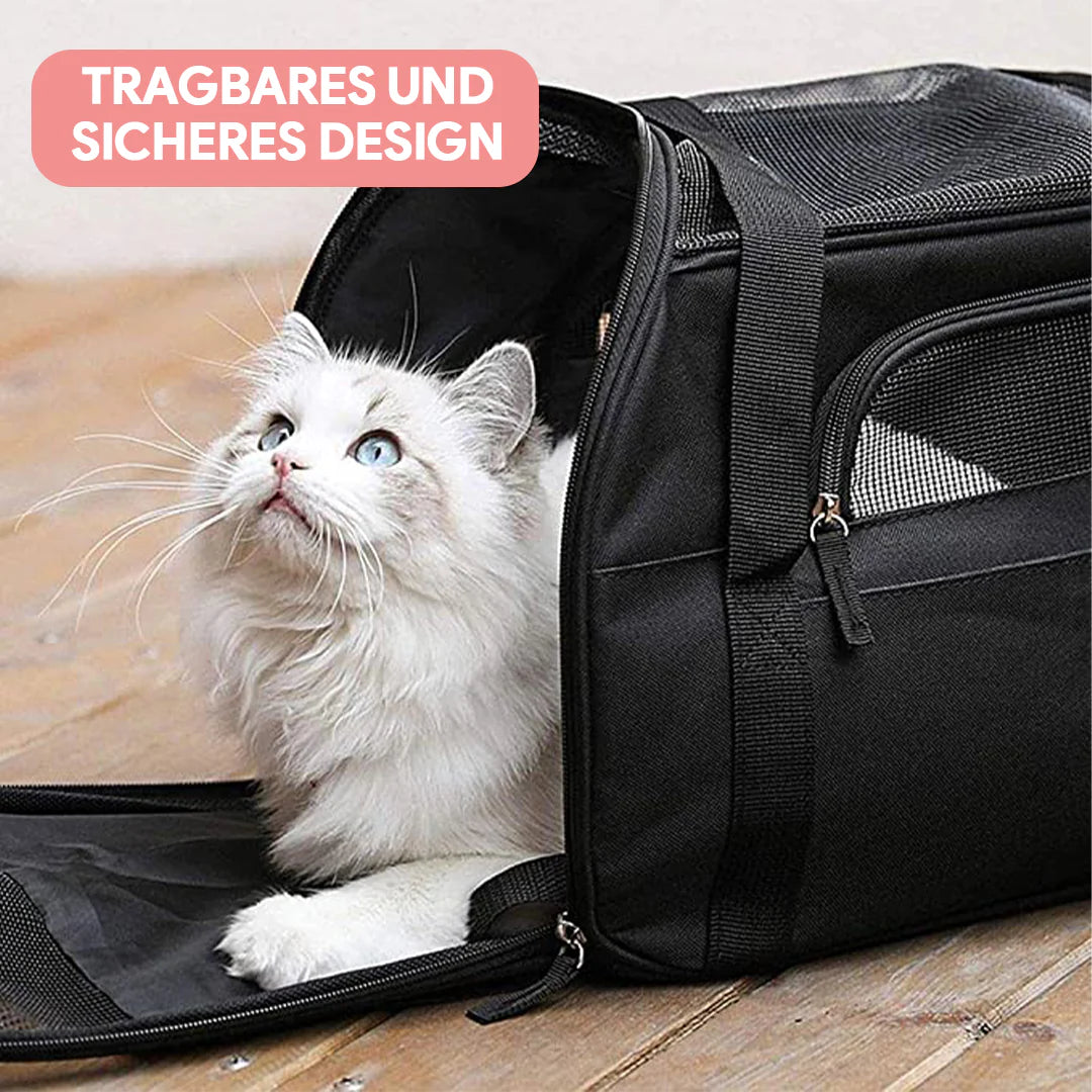 Robuste und Komfortable Transporttasche für Katzen – Ideal für Reisen und Ausflüge