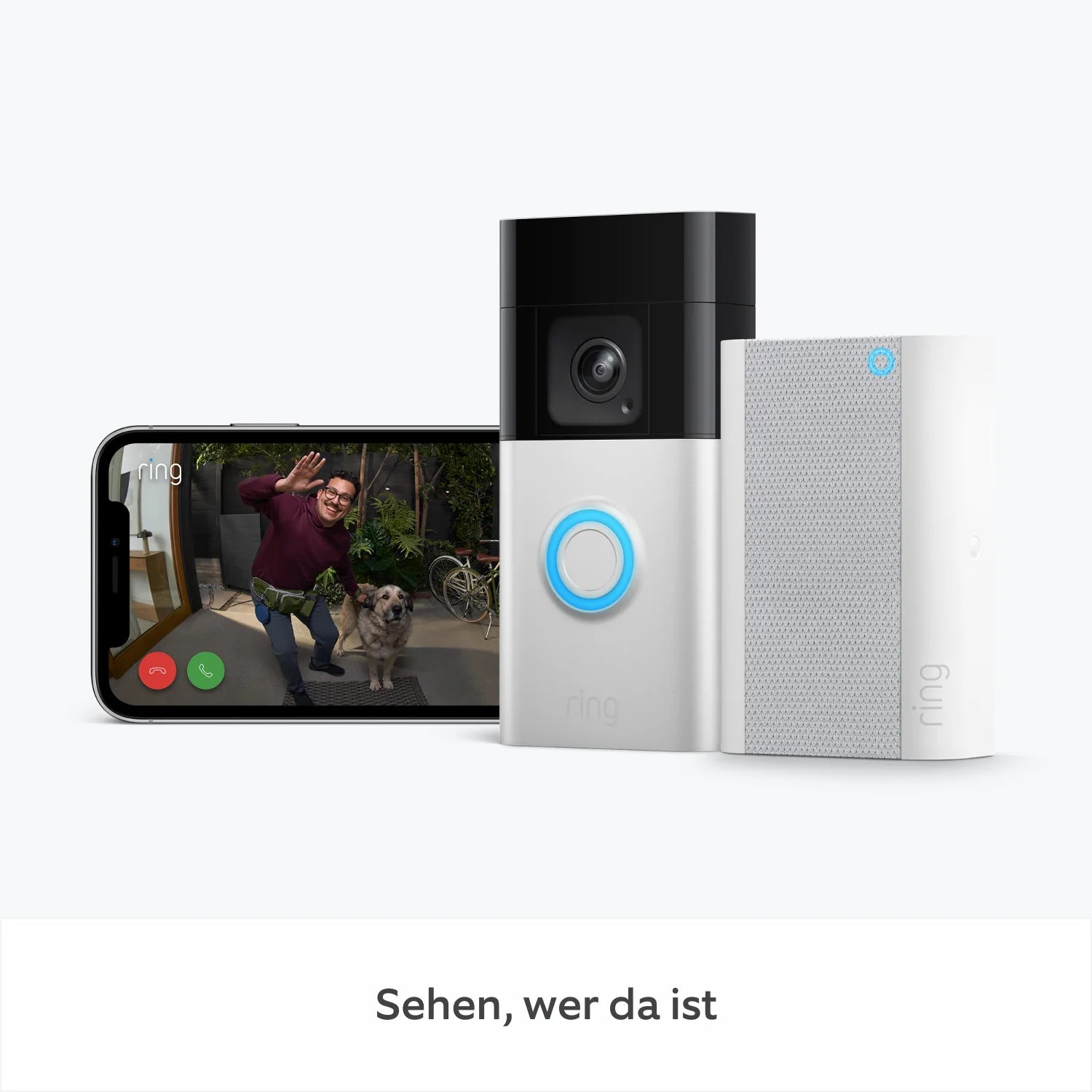 Videocitofono con batteria Pro + Chime Pro