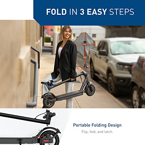 Hiboy S2 Pro Scooter Elettrico Pieghevole, Motore da 500W, Pneumatici Pieni da 10"
