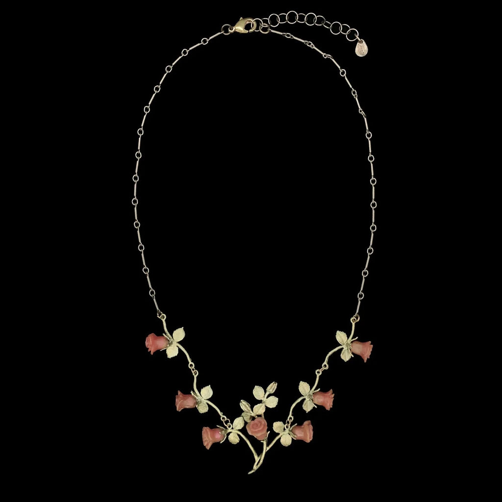Collana Rosa Rossa - Piccoli Fiori