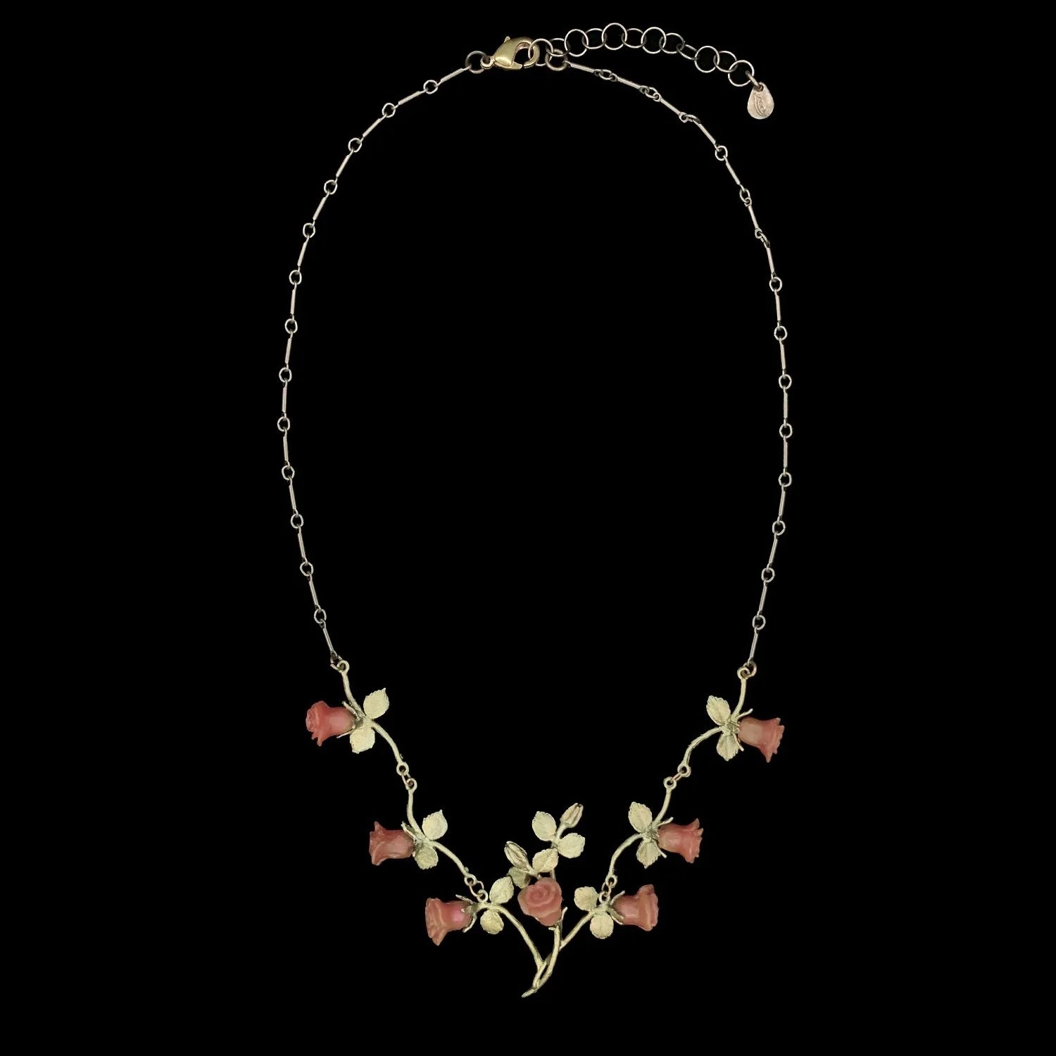 Collana Rosa Rossa - Piccoli Fiori