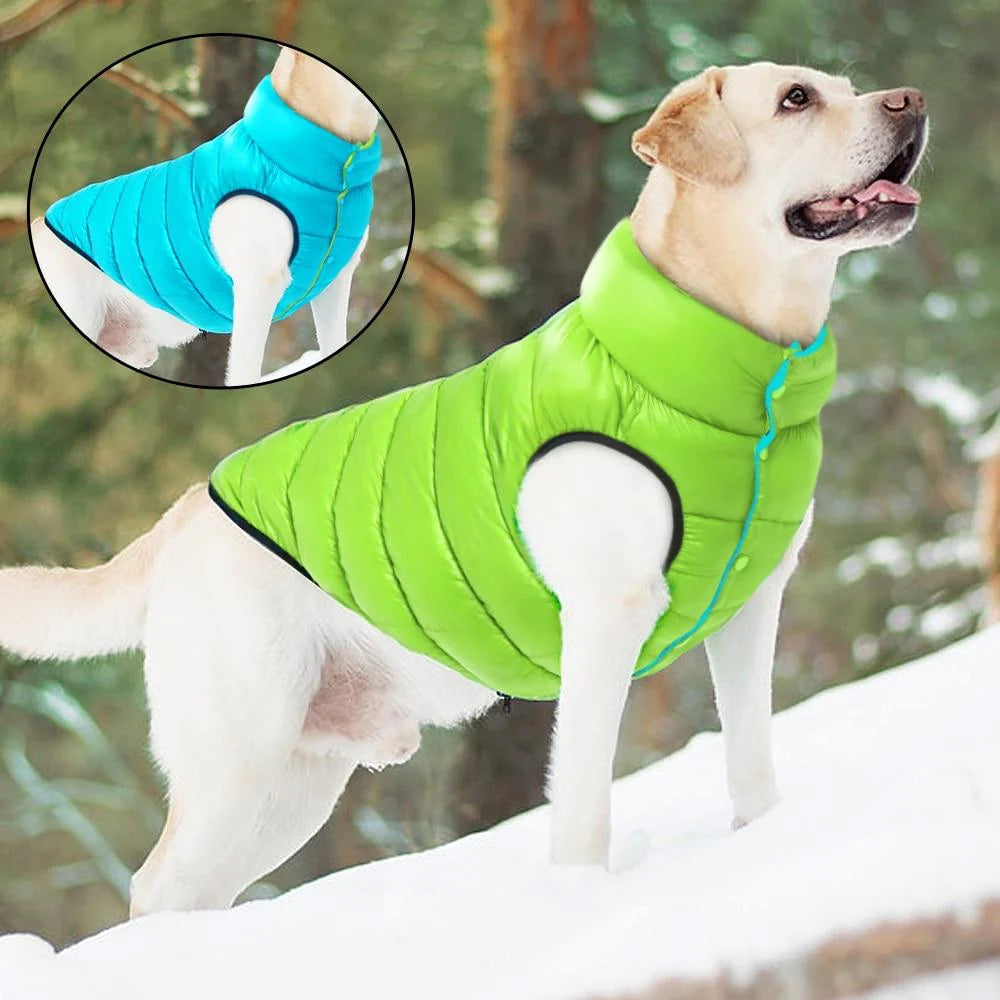 Wasserdichte Hundeweste – Beidseitig verwendbare Hundejacke für maximalen Komfort
