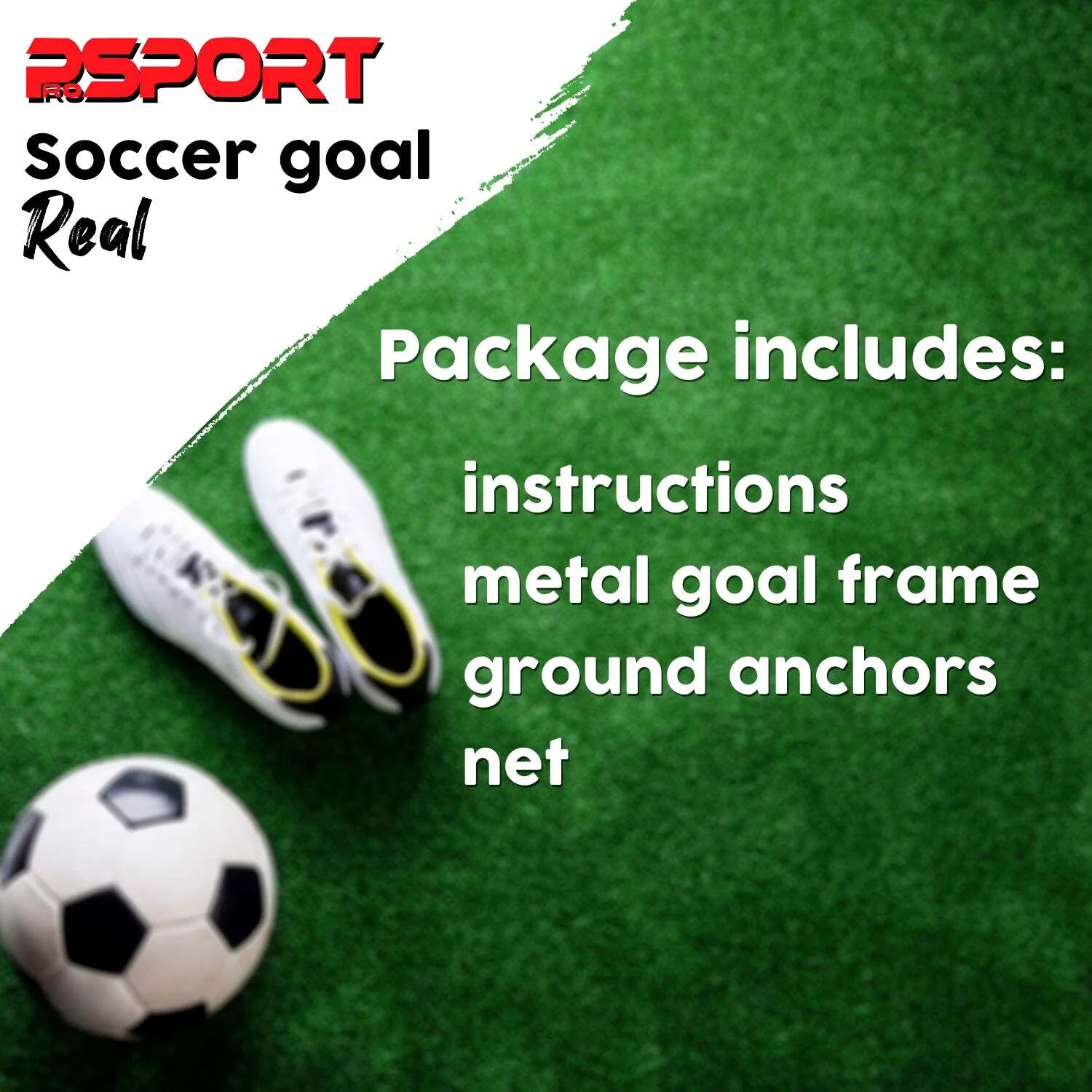 Prosport Porta da calcio Real 240 x 150 cm