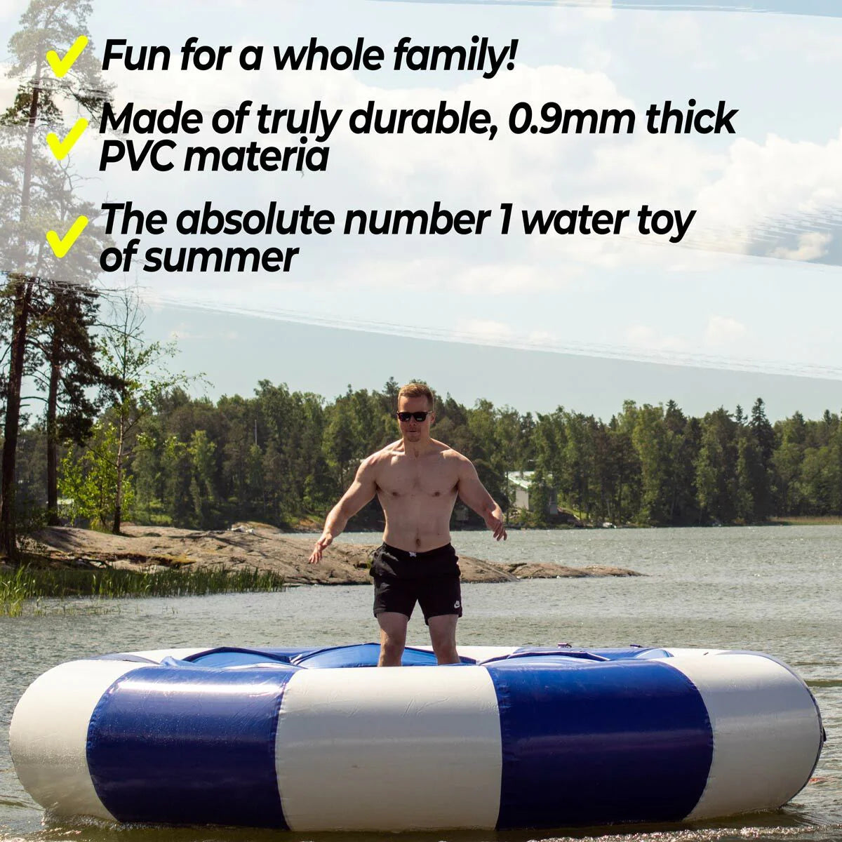 Wassertrampolin Deep Sea Deluxe 6m