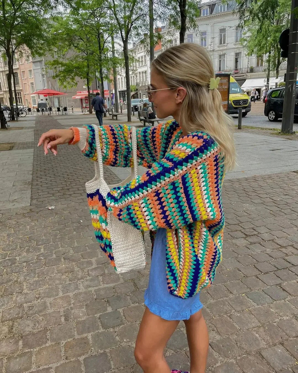 Cardigan boho da donna