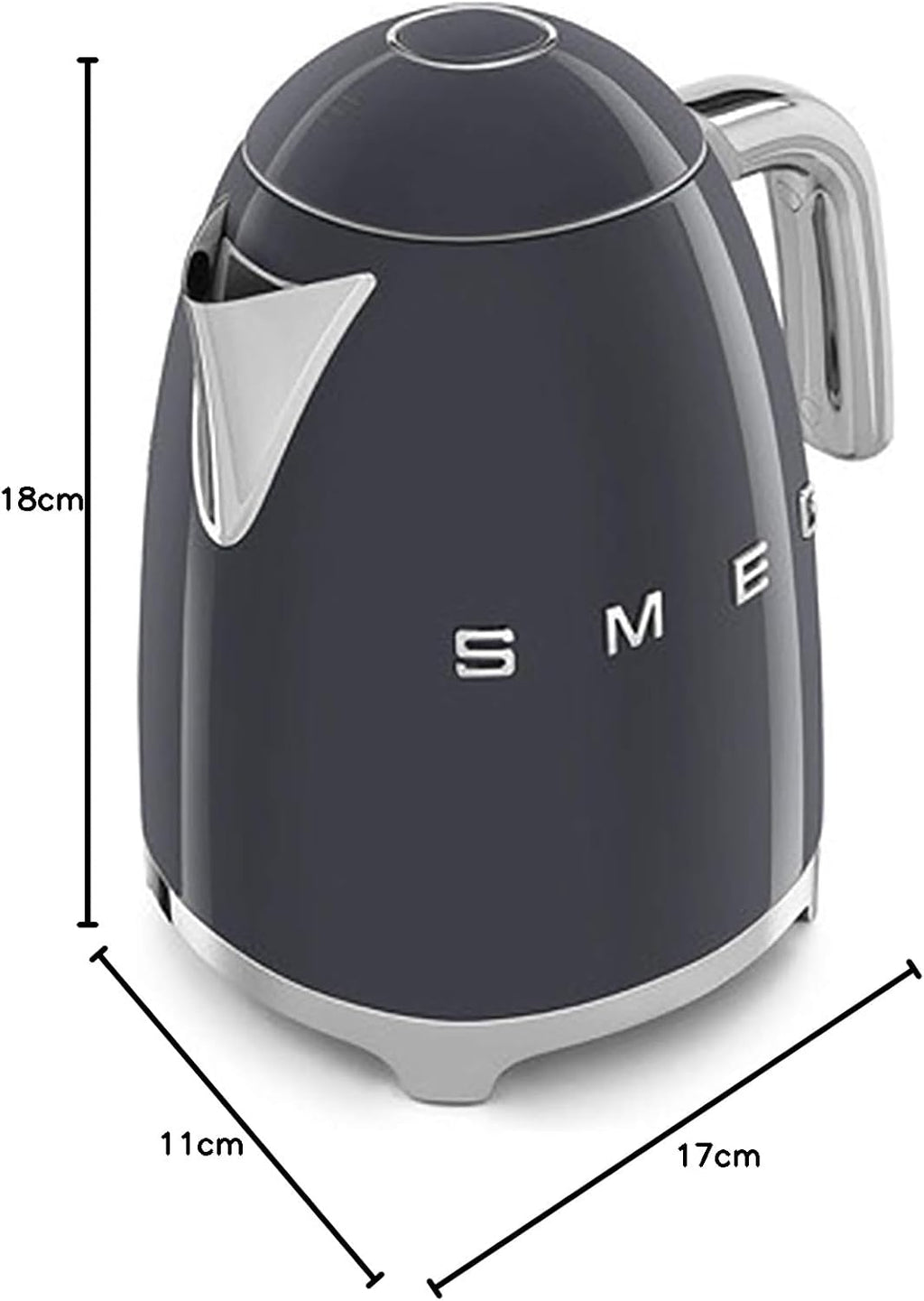 Smeg, 2x2 TSF01CREU - Tostapane, 2 scomparti per 2 fette, 6 livelli di doratura, funzione riscaldamento, funzione scongelamento e bagel, vassoio raccoglibriciole, 950W, Crema