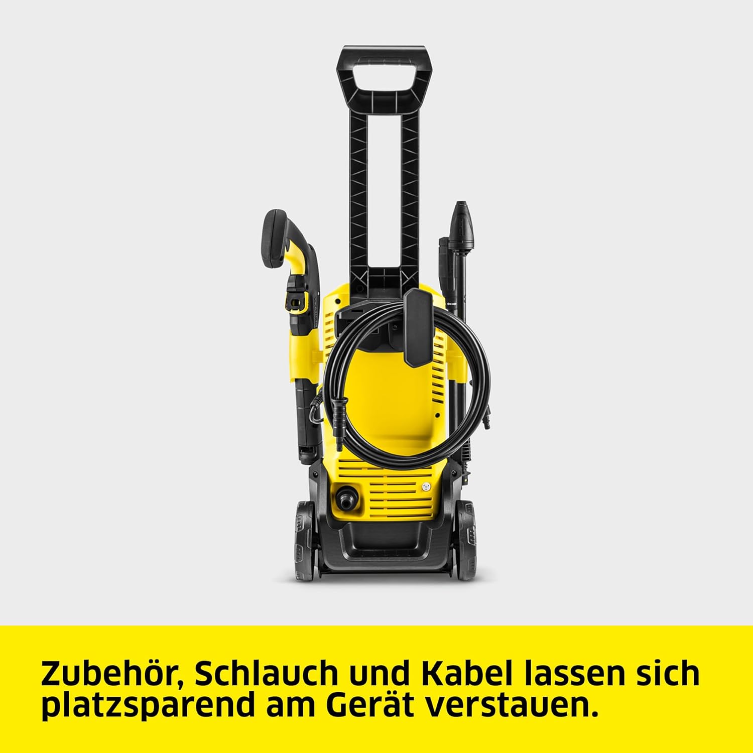 Idropulitrice Kärcher K 3 Power Control Home, Pressione: max. 120 bar, Portata: 380 l/h, Resa per area: 25 m²/h, Filtro dell'acqua, Peso: 4,4 kg, Pistola ad alta pressione, Ugello rotante, Lancia Vario Power, Home Kit