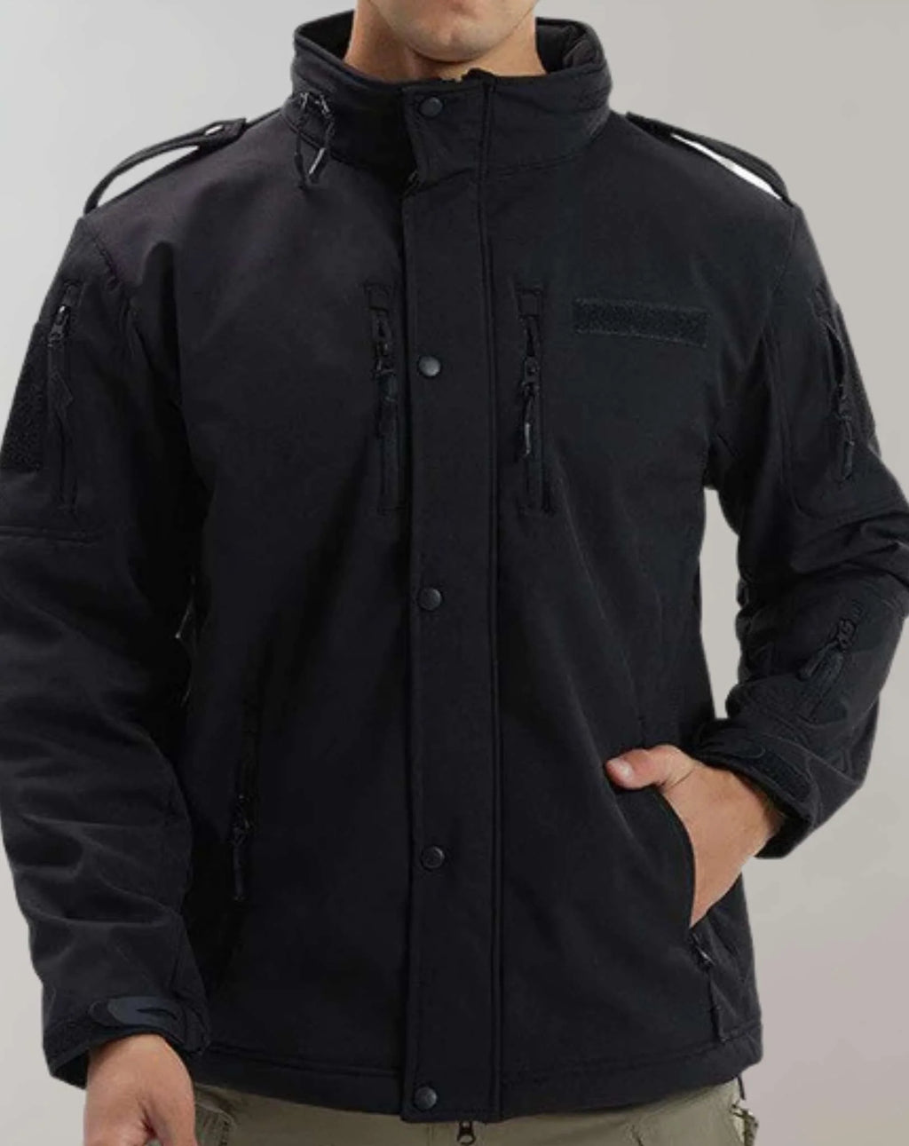 Wasserdichte taktische Jacke mit Taschen für Mnner