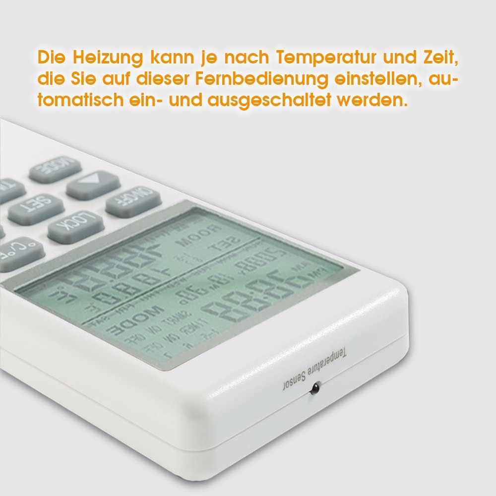 Byecold Riscaldatore a Infrarossi da Pavimento con Piedini 300 Watt, Riscaldamento Elettrico a Infrarossi, Termosifone, Pannello Radiante, Risparmio Energetico, Protezione da Surriscaldamento