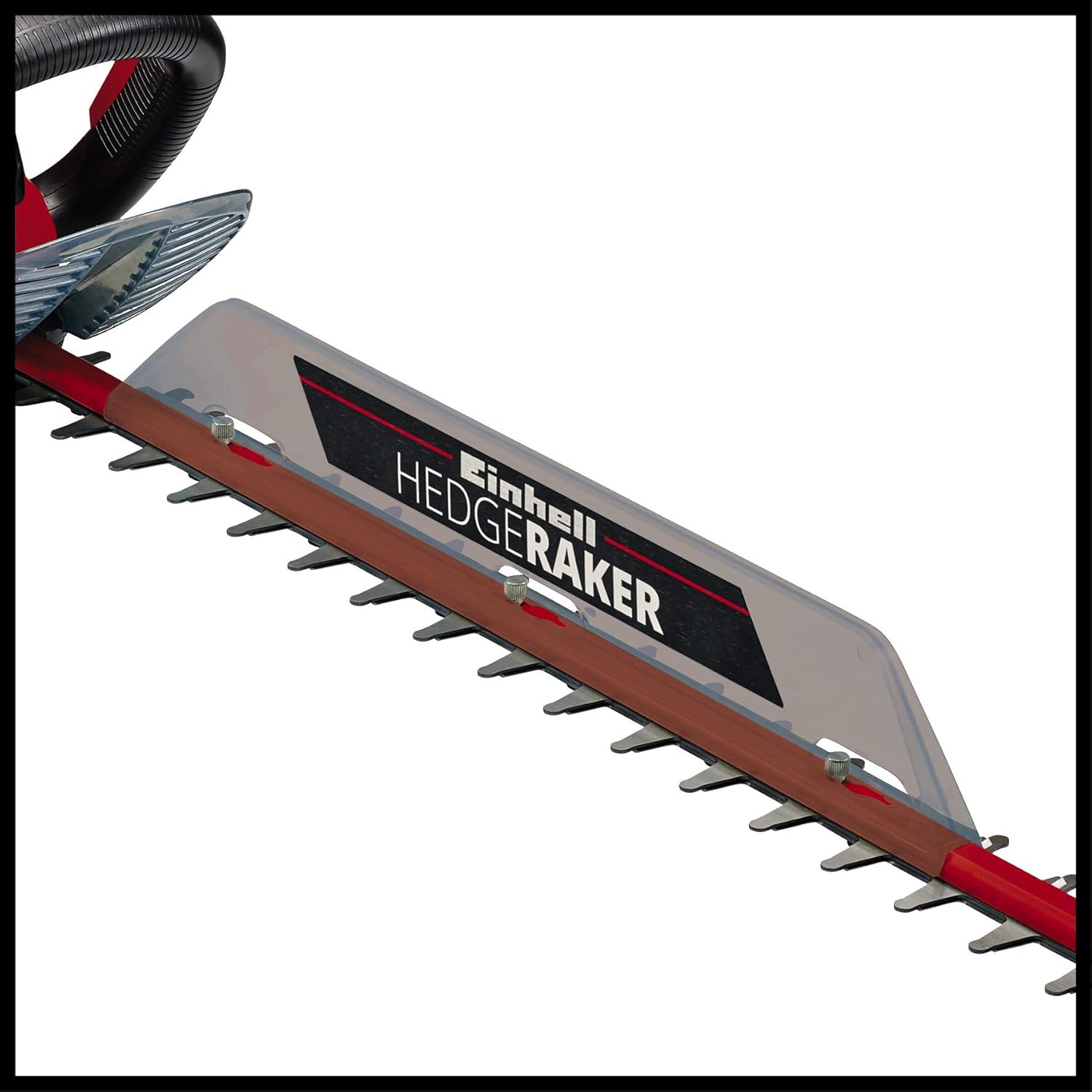 Einhell Tagliasiepi elettrico GE-EH 6560 (650 W, lama in acciaio tagliato e levigato al diamante, ingranaggi in metallo, protezione antiurto, incl. custodia)