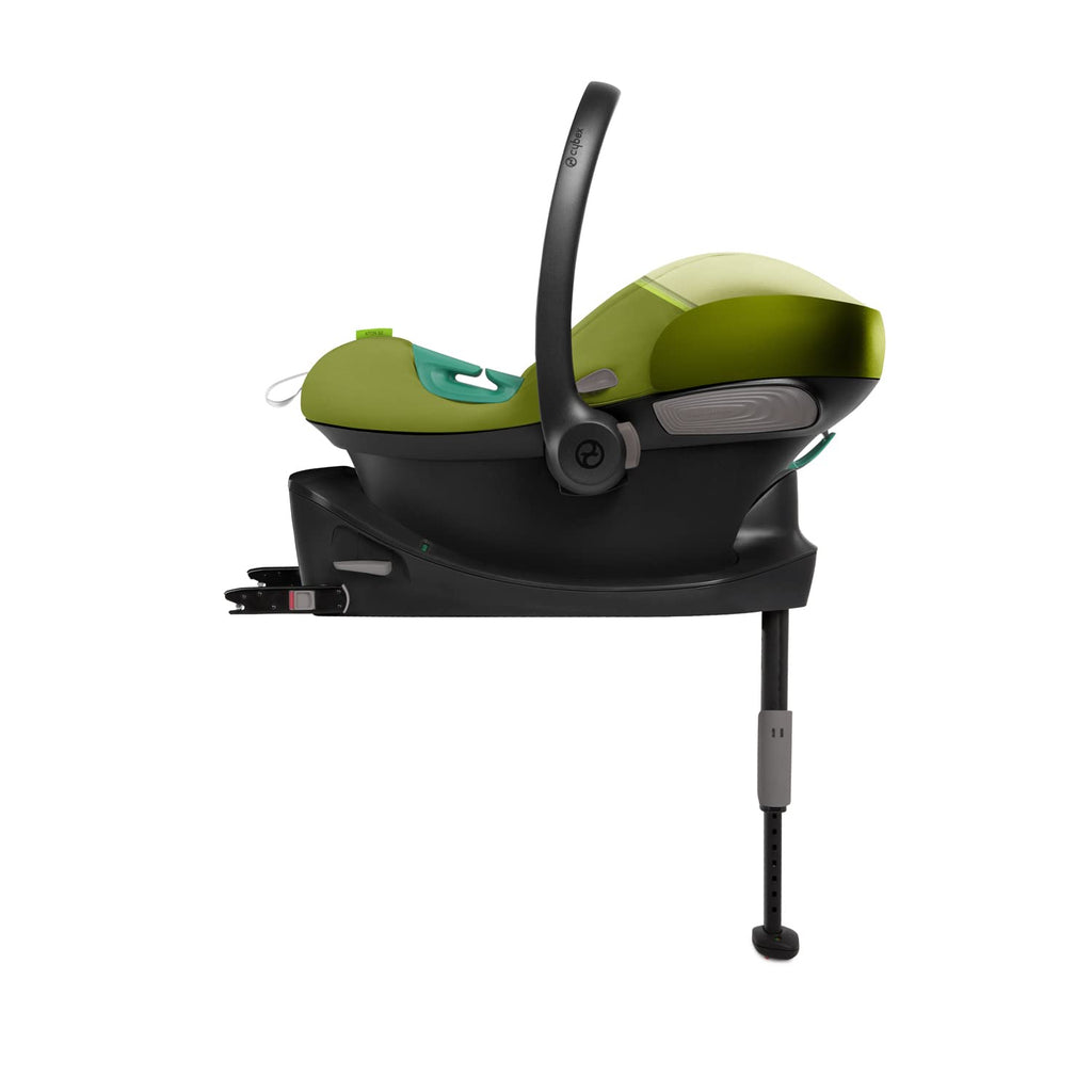 CYBEX Gold Babyschale Aton S2 i-Size, Ab Geburt bis ca. 24 Monate, Max. 13 kg, Inkl. Neugeboreneneinlage, SensorSafe kompatibel, Ocean Blue