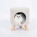 PawsRest – Ottomano per animali domestici rialzato con pratico spazio di archiviazione