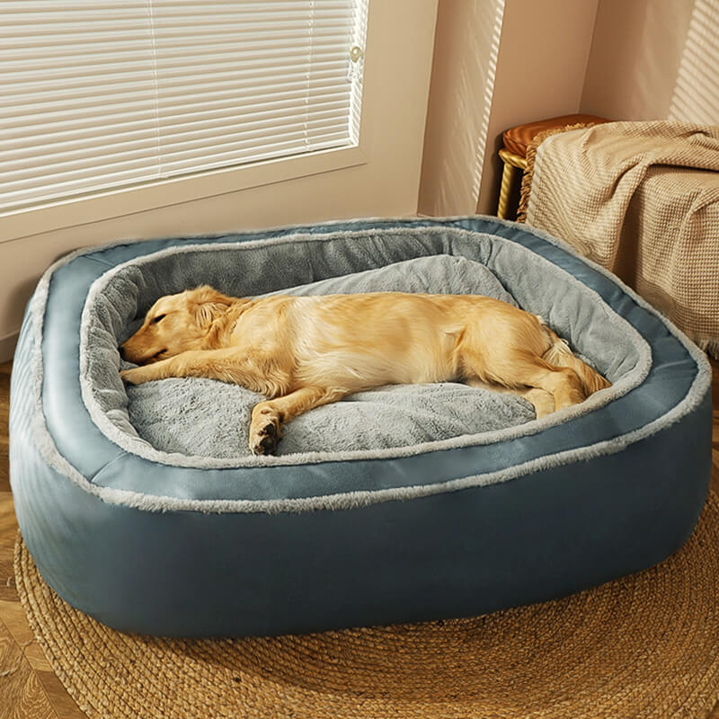 Lara | Weiches und Bequemes Hundebett mit Abnehmbarem Bezug