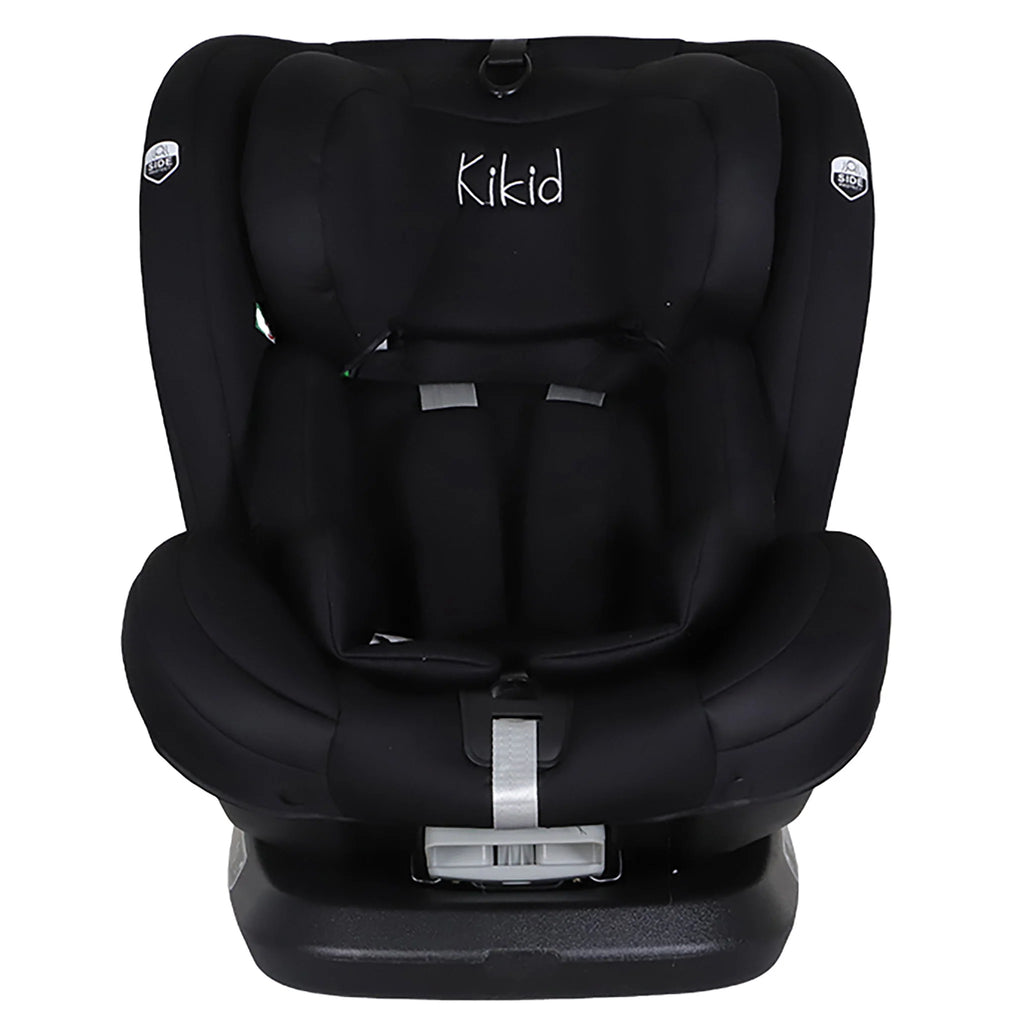 Kikid Seggiolino auto Premium 40-150cm i-Size 360 ISOFIX R129, nero