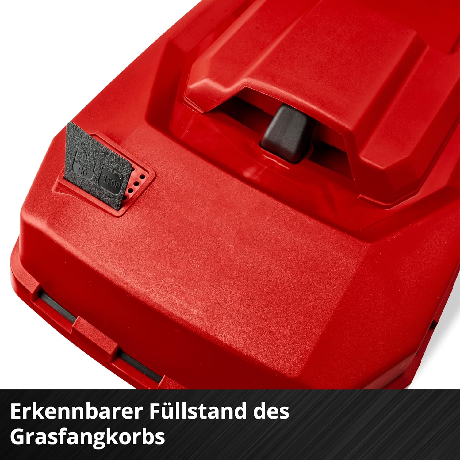 Einhell Rasaerba a batteria RASARRO 36/38 Kit Power X-Change (36 V, 38 cm larghezza taglio, 450 m, senza spazzole, funzione mulching, sacco di raccolta 45L, incl. 2 batterie da 4,0 Ah + caricatore doppio)