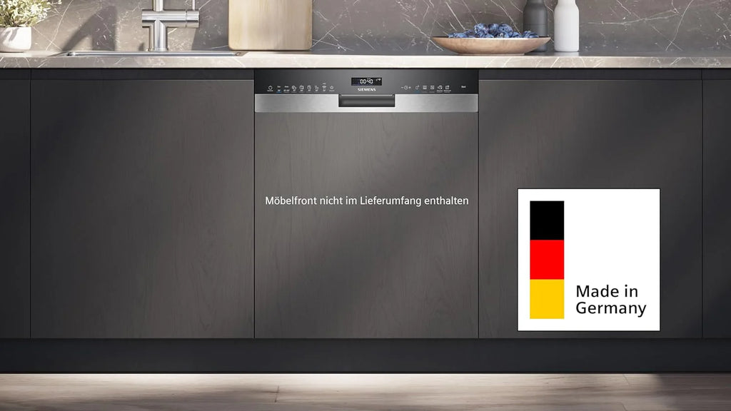 Siemens SN63EX06VE, iQ300 Smarter Lavastoviglie, Lavastoviglie a incasso totale, 60 cm, Cassetto posate, Extra silenziosa, varioSpeed, Apertura automatica porta, Triple rackMatic, infoLight, intensiveZone