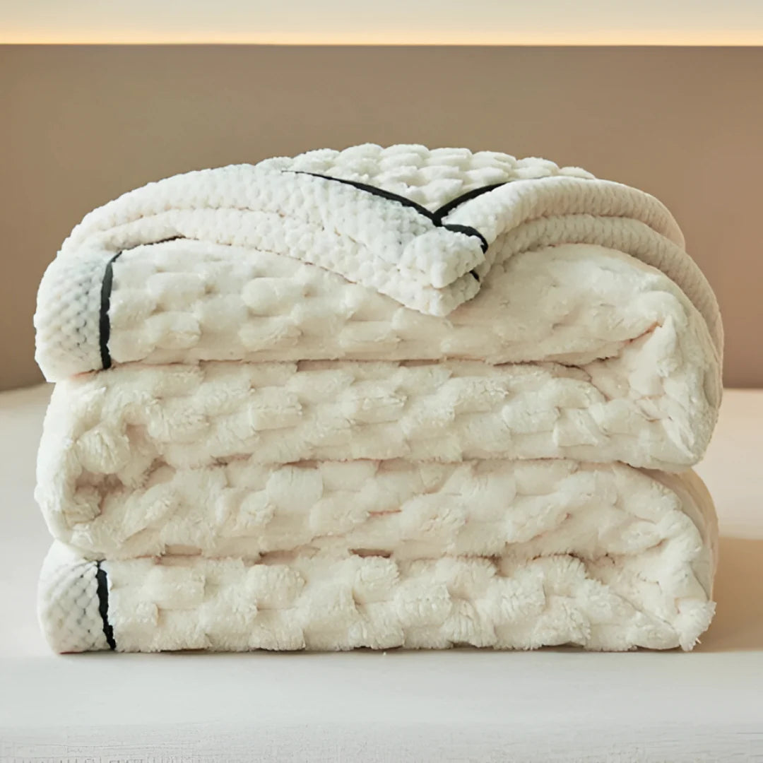 Premium FleeceDream Decke – Gemütliche Fleecedecke für Sofa, Bett und unterwegs