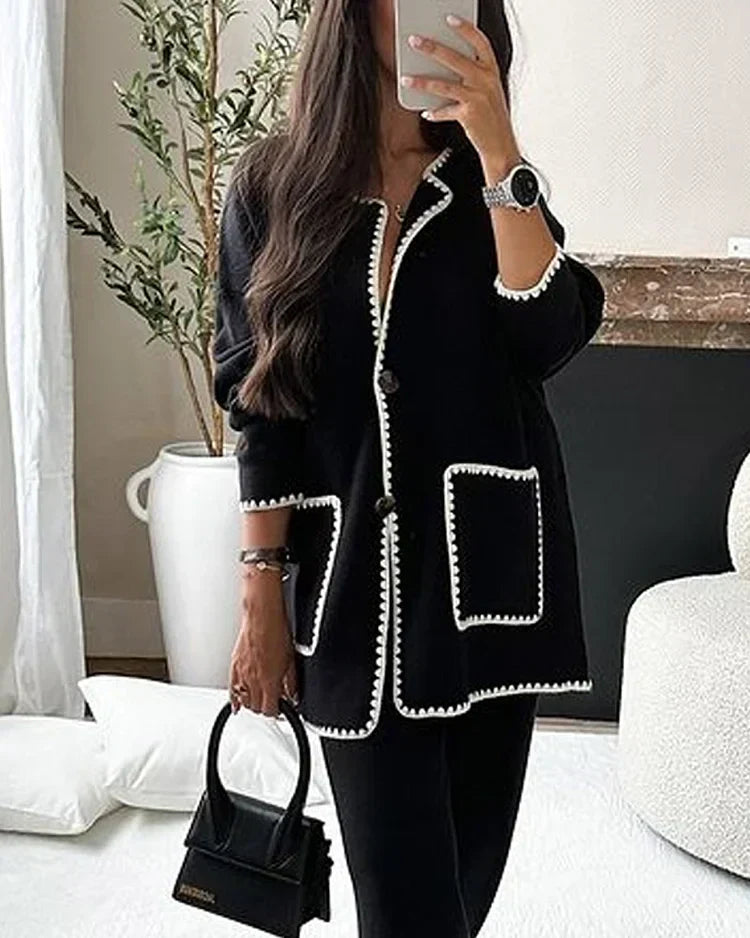 Cardigan abbottonato da donna