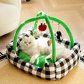 KatzenTraum – Vielseitiges Katzenbett und Spielmatte für ultimativen Komfort und Spa