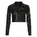 Lozenda - Gekürzte Biker-Jacke