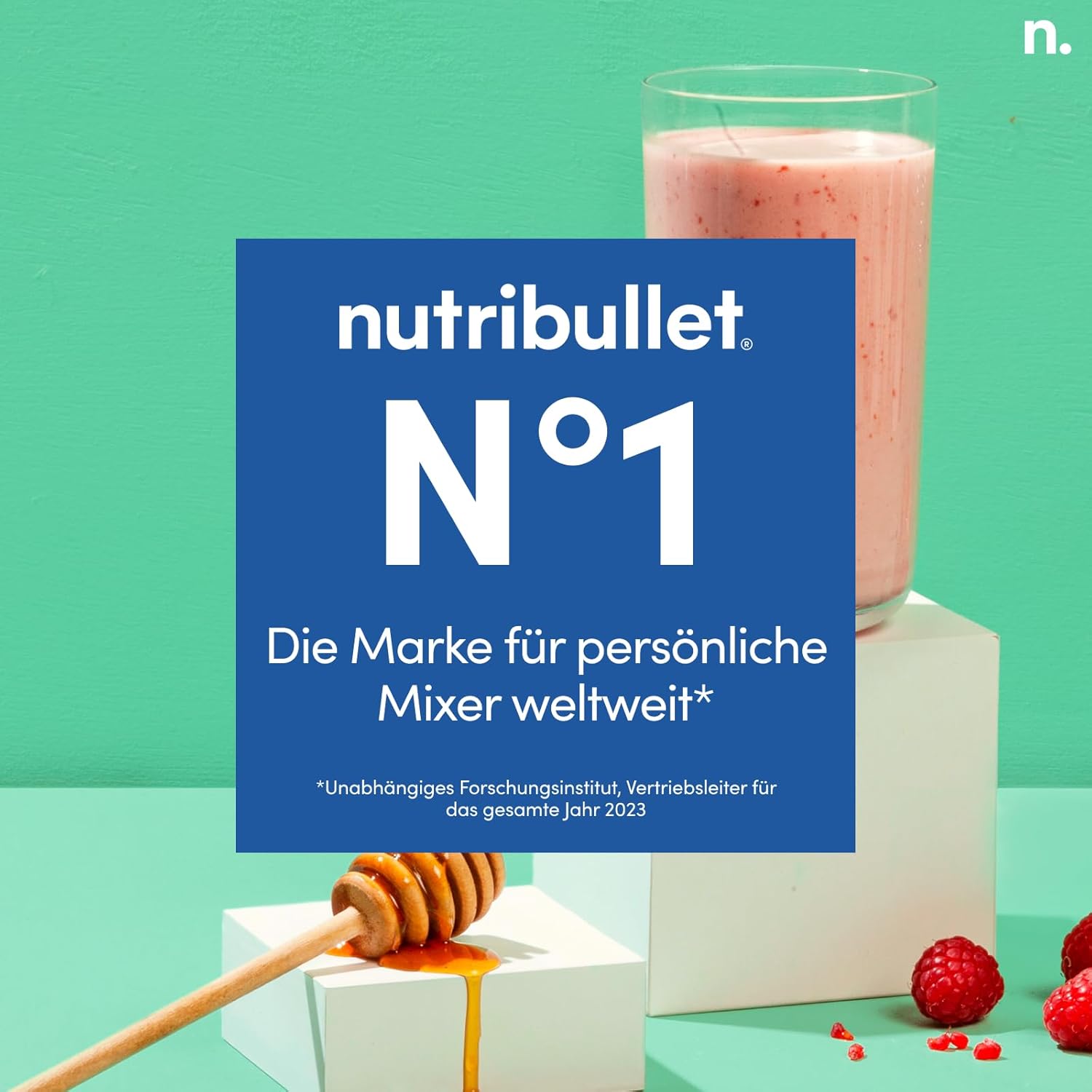 nutribullet Original, Frullatore Elettrico, Tritatutto, Frullatore per frullati, Smoothie Maker, Potenza 600 W, Facile e Veloce da Usare, Compatto, Facile da Pulire, NB603DG