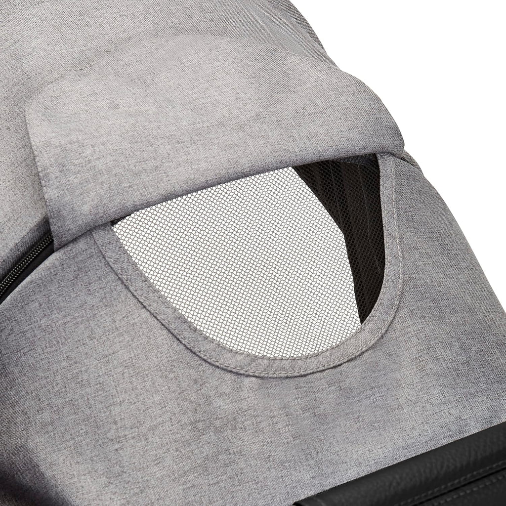 Passeggino gemellare Venus Max - adatto dalla nascita fino a 15 kg (circa 3 anni), passeggino compatto, leggero, pieghevole, inclusi parapioggia e coprigambe (Biscotto)