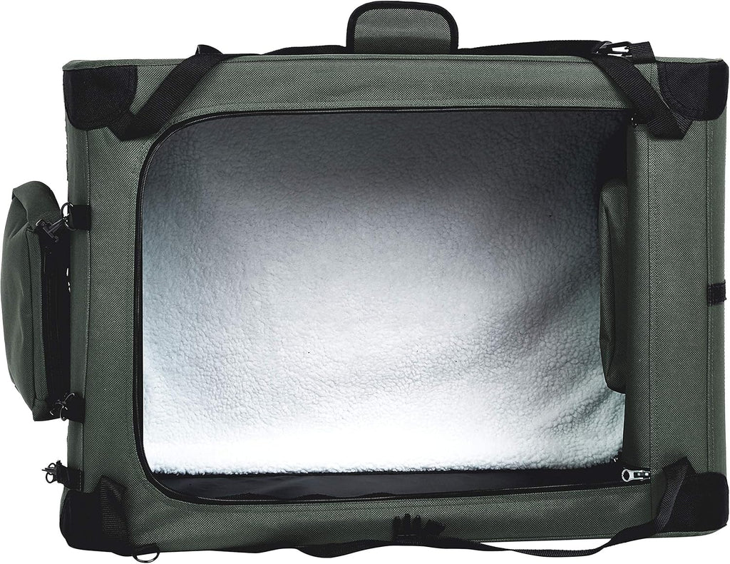 Amazon Basics – Morbida borsa pieghevole per animali domestici, 30 pollici/76,2 cm, grigia