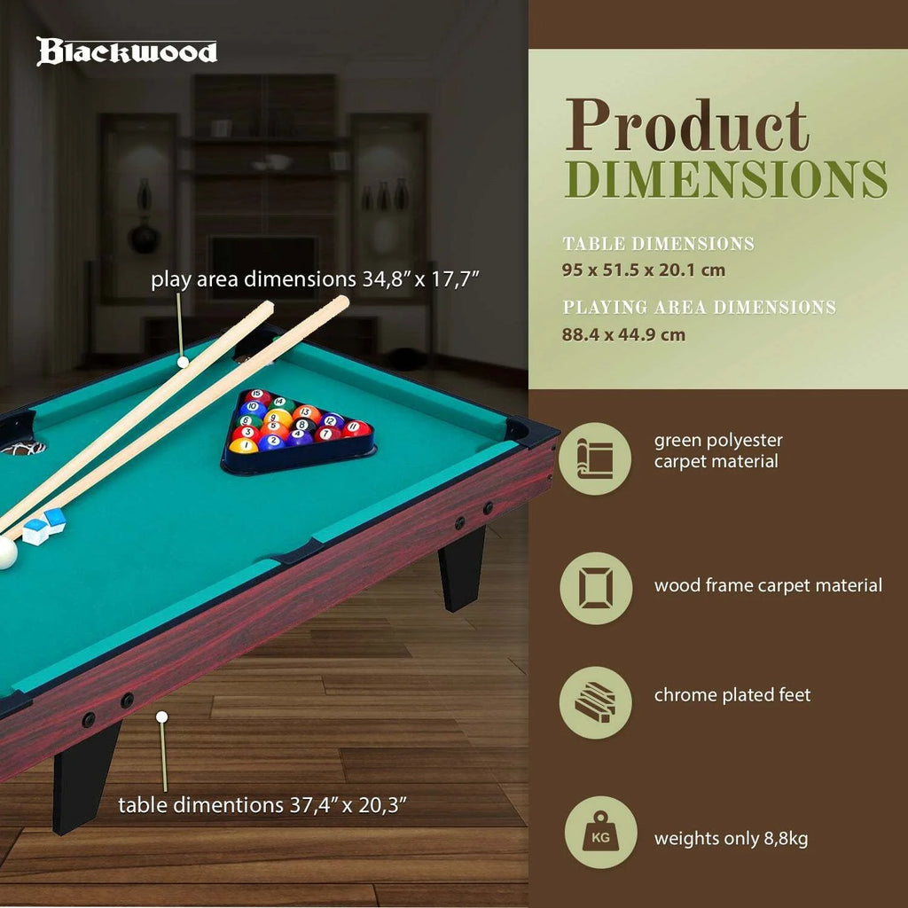 Blackwood Billardtisch Junior 3'