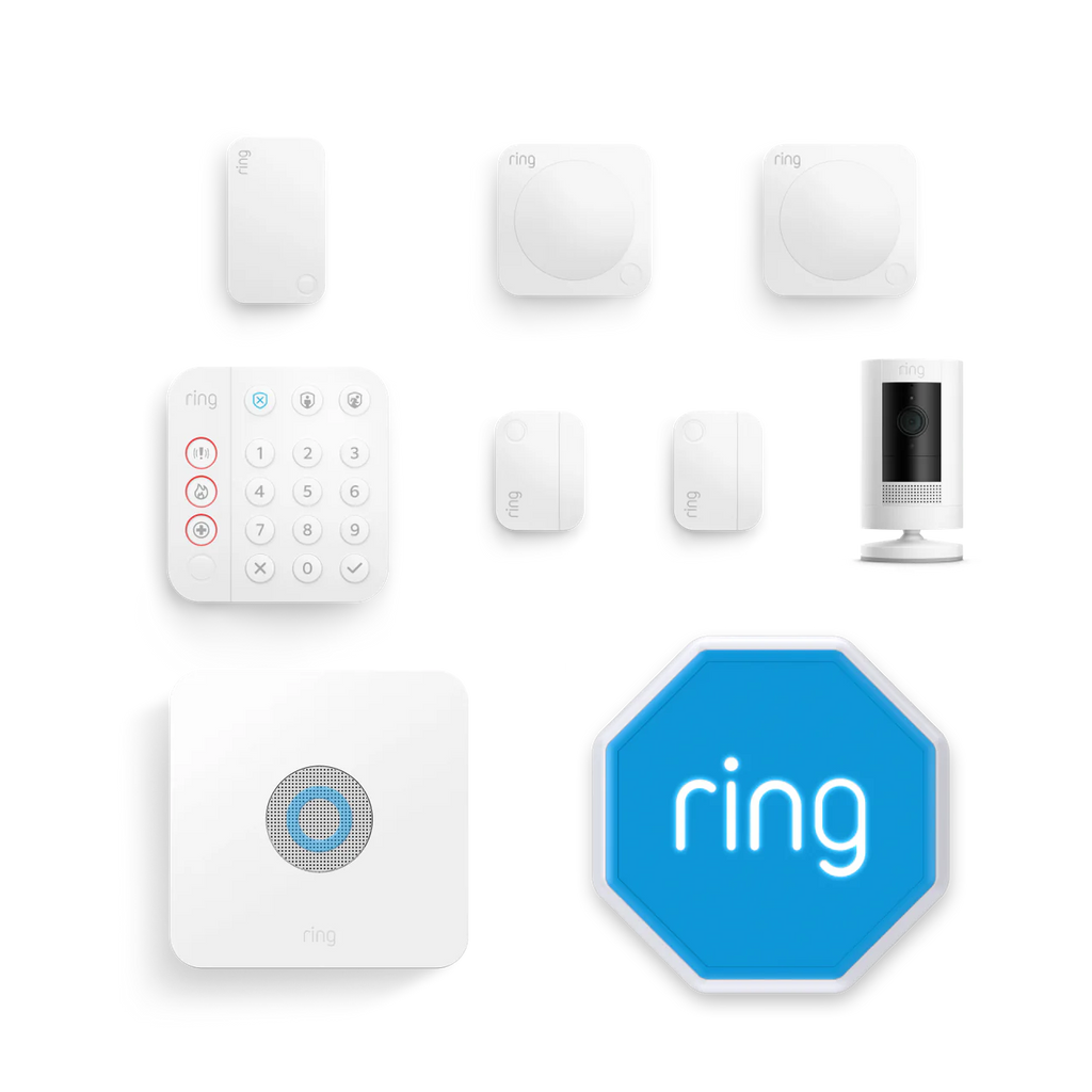 Alarm + Auenkamera + Sirene im Paket - M